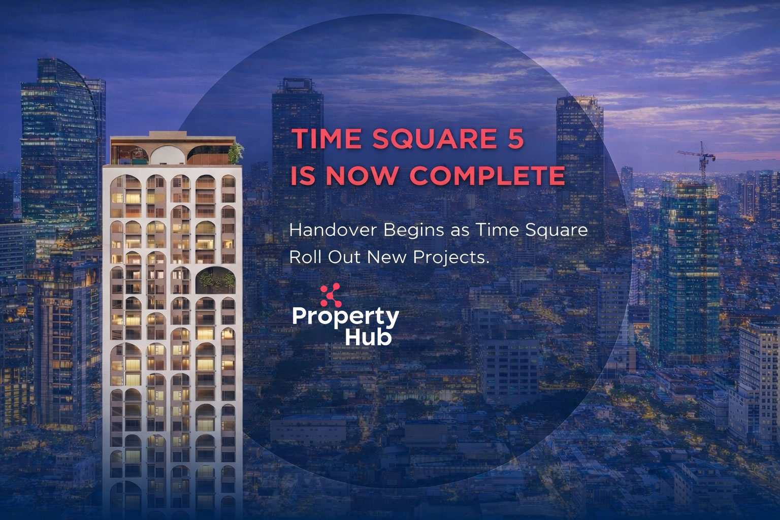 Time Square 5 Completed as the Megakim Kickstart Units Handover