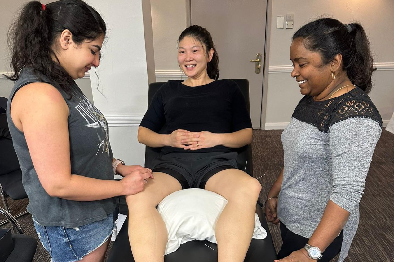 Acupuncture & Dry Needling Training Course Practical Demonstration
