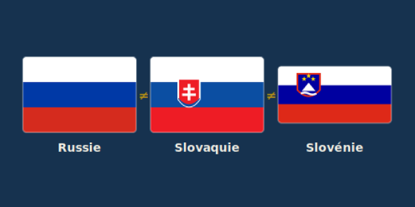 Russie vs. Slovaquie