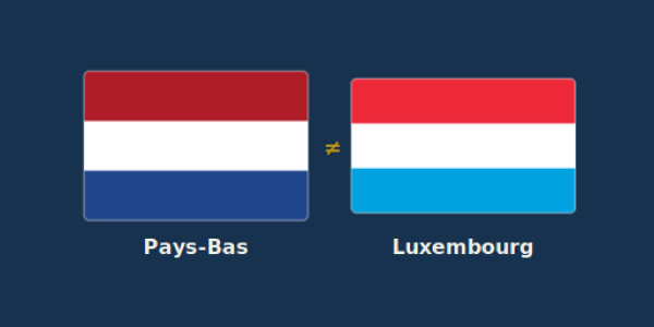 Pays-bas vs. Luxembourg