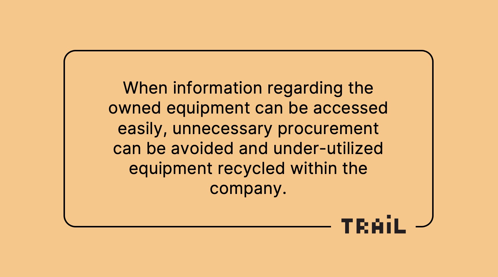 Available asset information