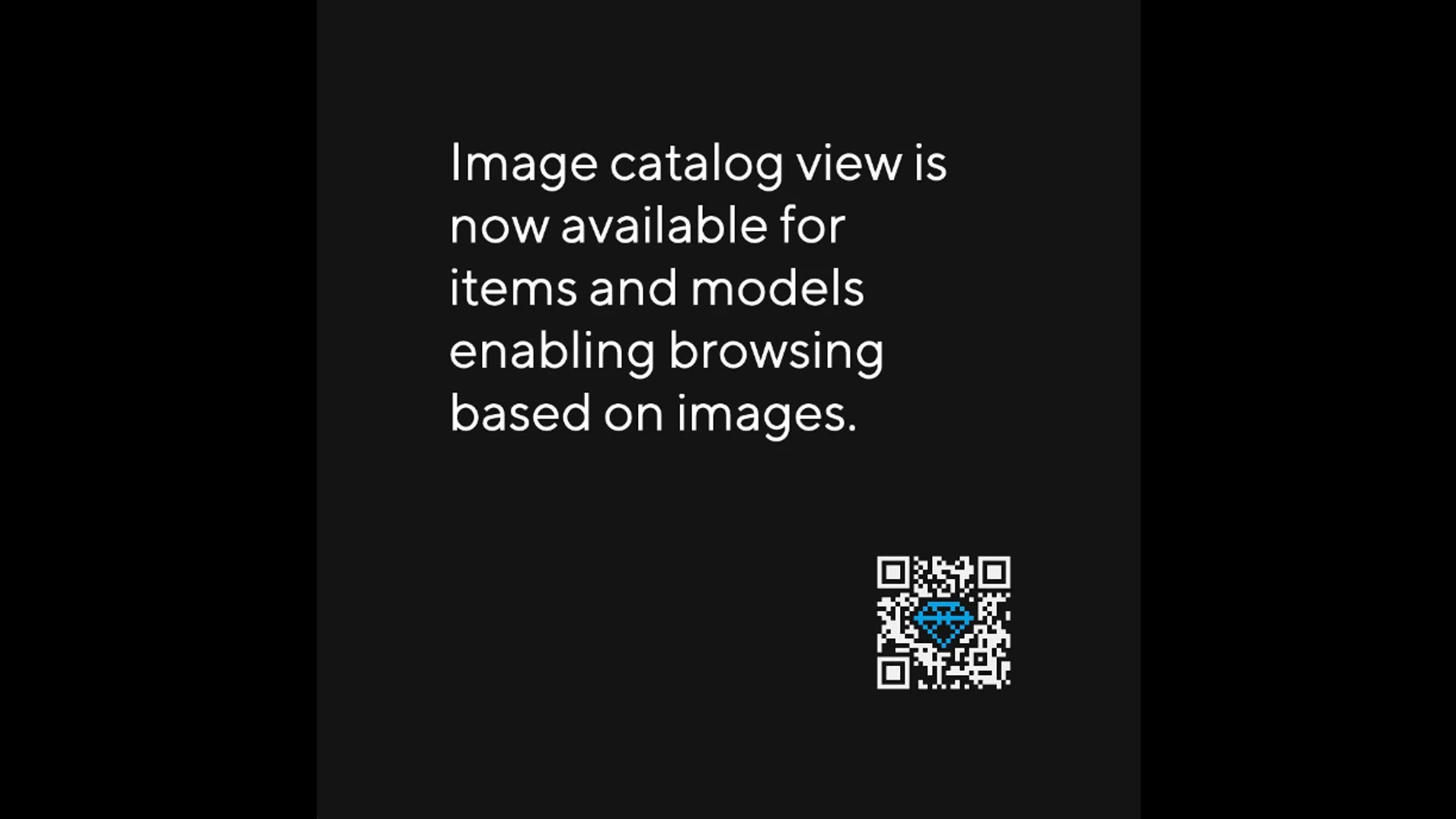 Image catalogue view is available