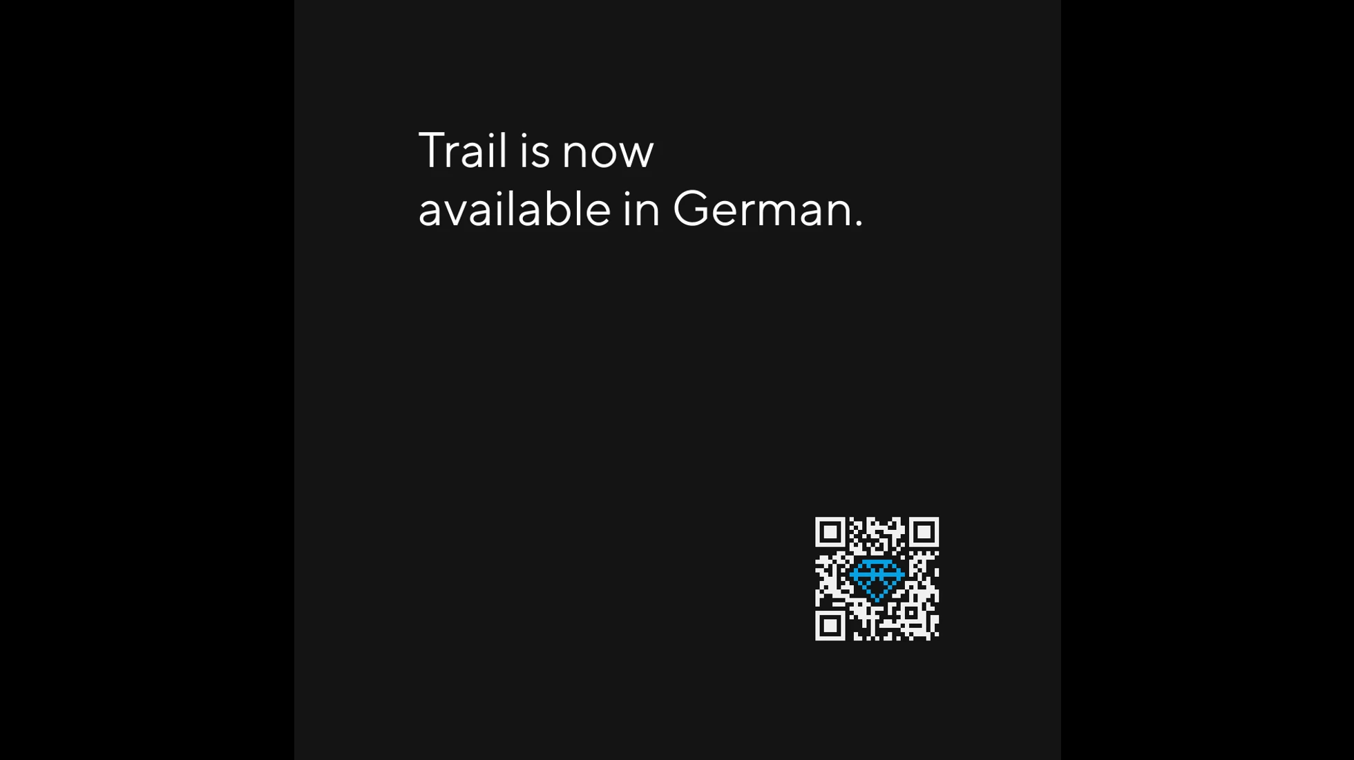 Trail saatavilla saksaksi