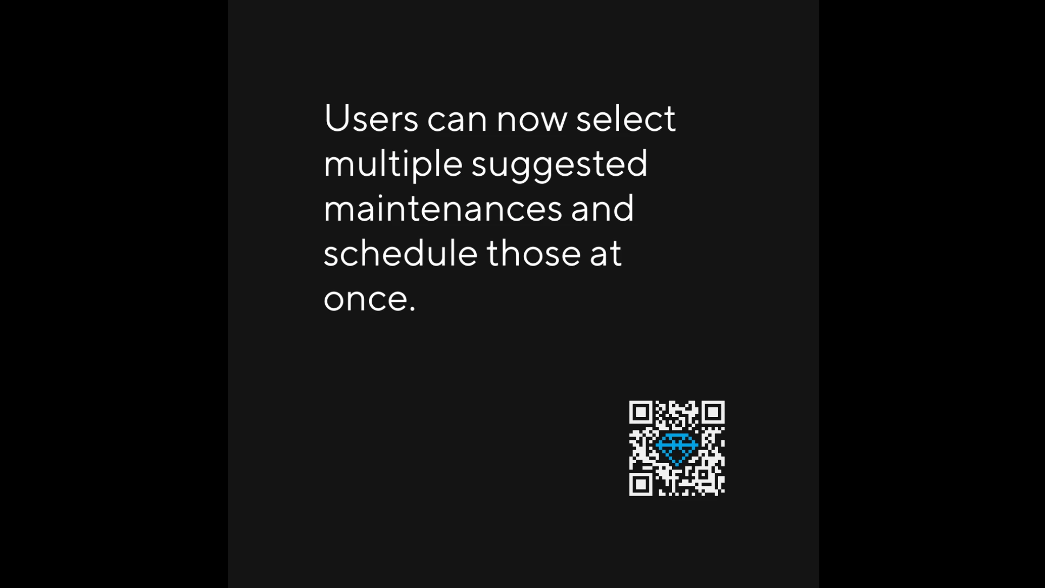 Scheduling multiple maintenance works at once