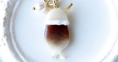 夏にうれしい冷んやりドリンク！レジンのコーヒーフロートの作り方