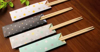 簡単！折り紙を使った基本の箸袋の作り方