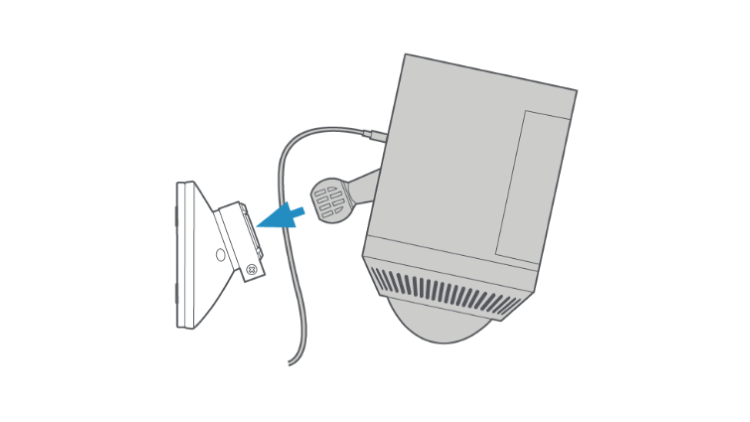 Ring spotlight cable store length