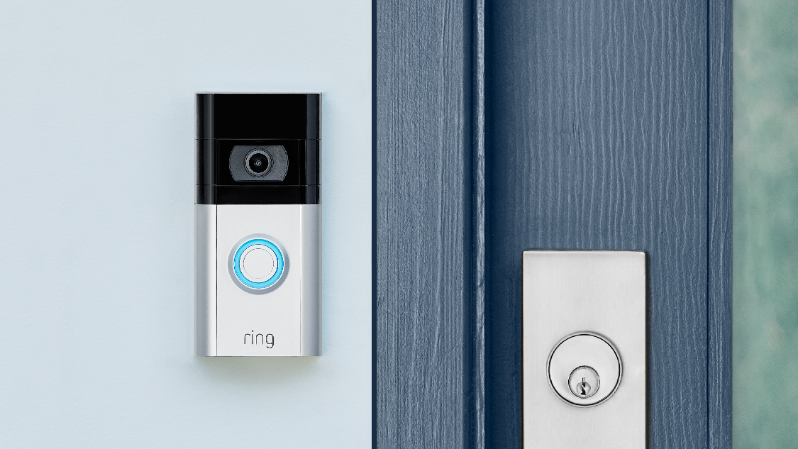 Ring Video Doorbell 2nd Generation with Solar Yard Sign & Panel
