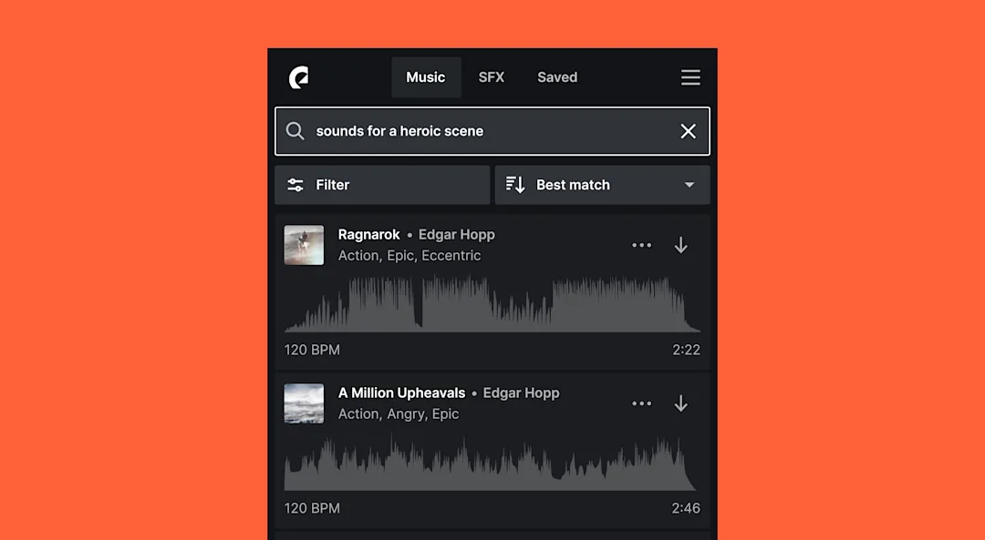Music API for Developers & Platforms | Epidemic Sound