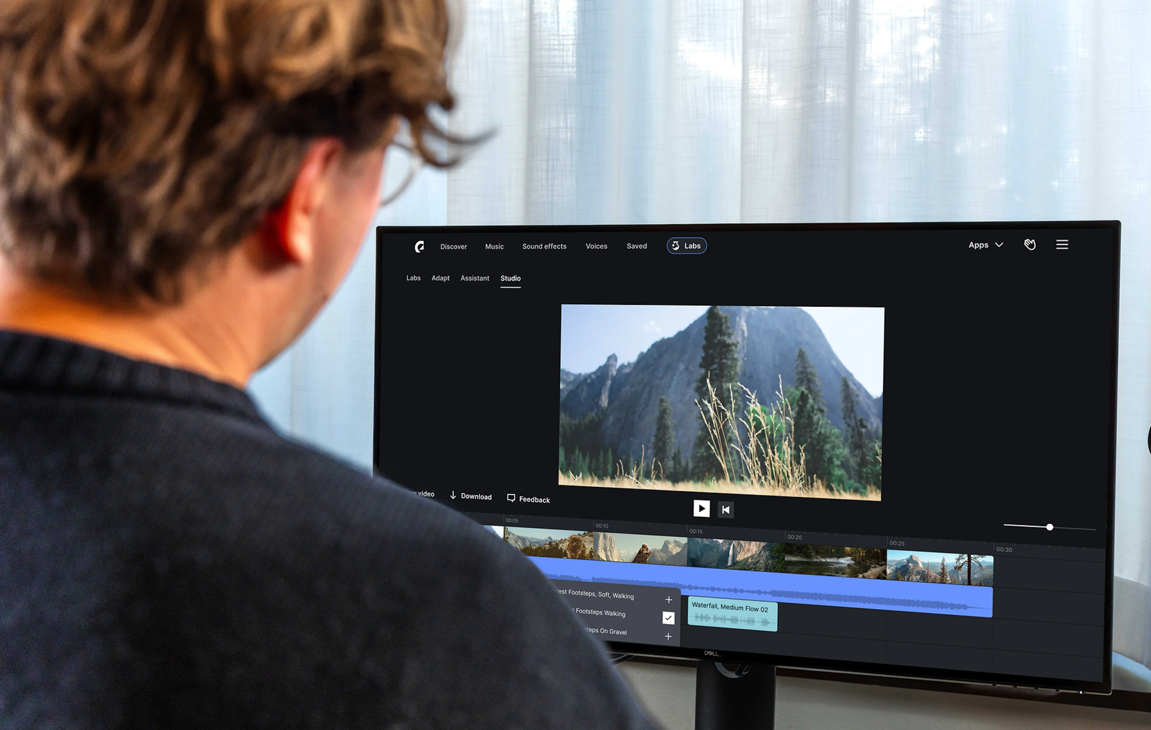 Studio: la herramienta de IA de Epidemic Sound