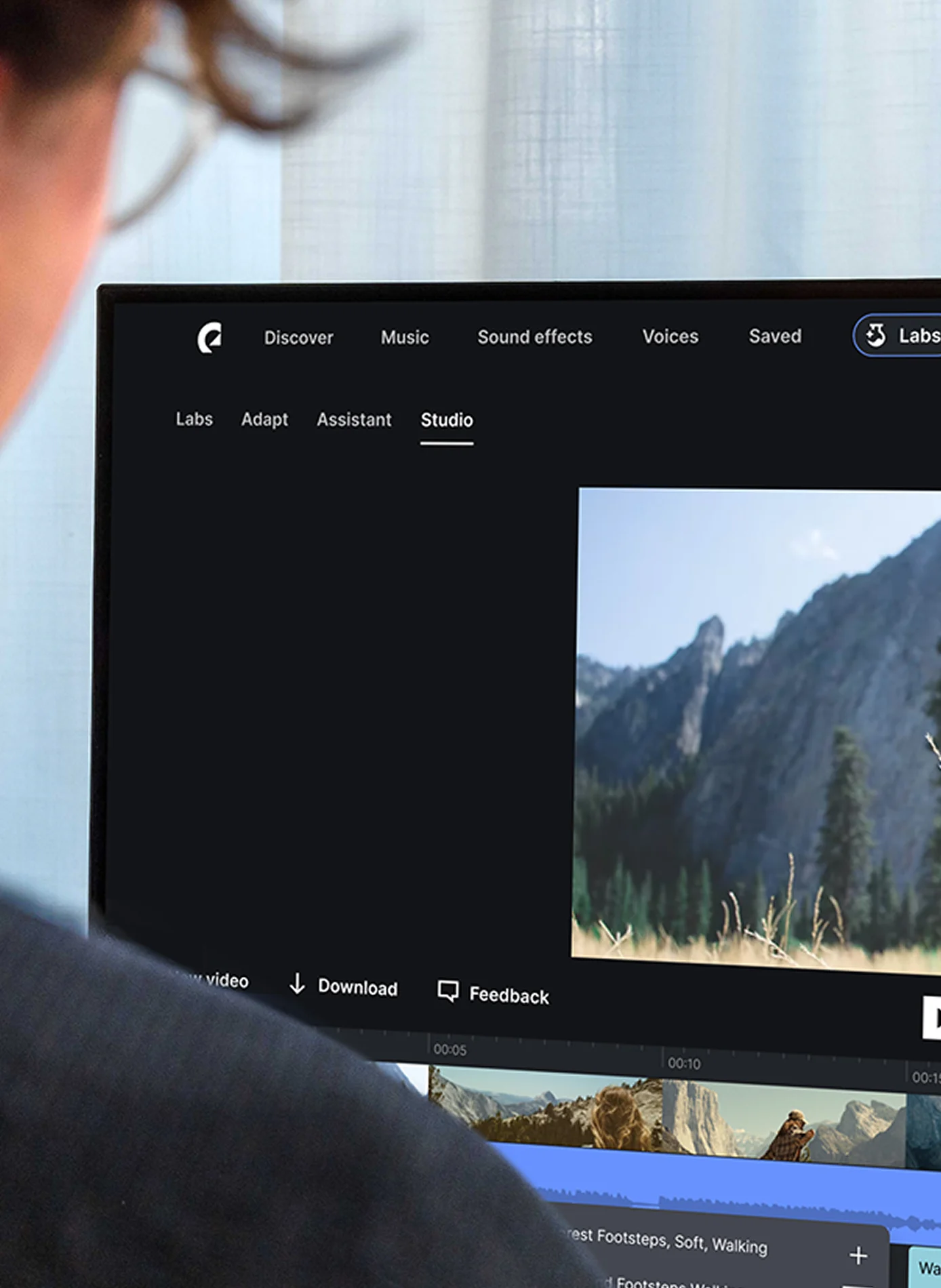 Studio: la herramienta de IA de Epidemic Sound