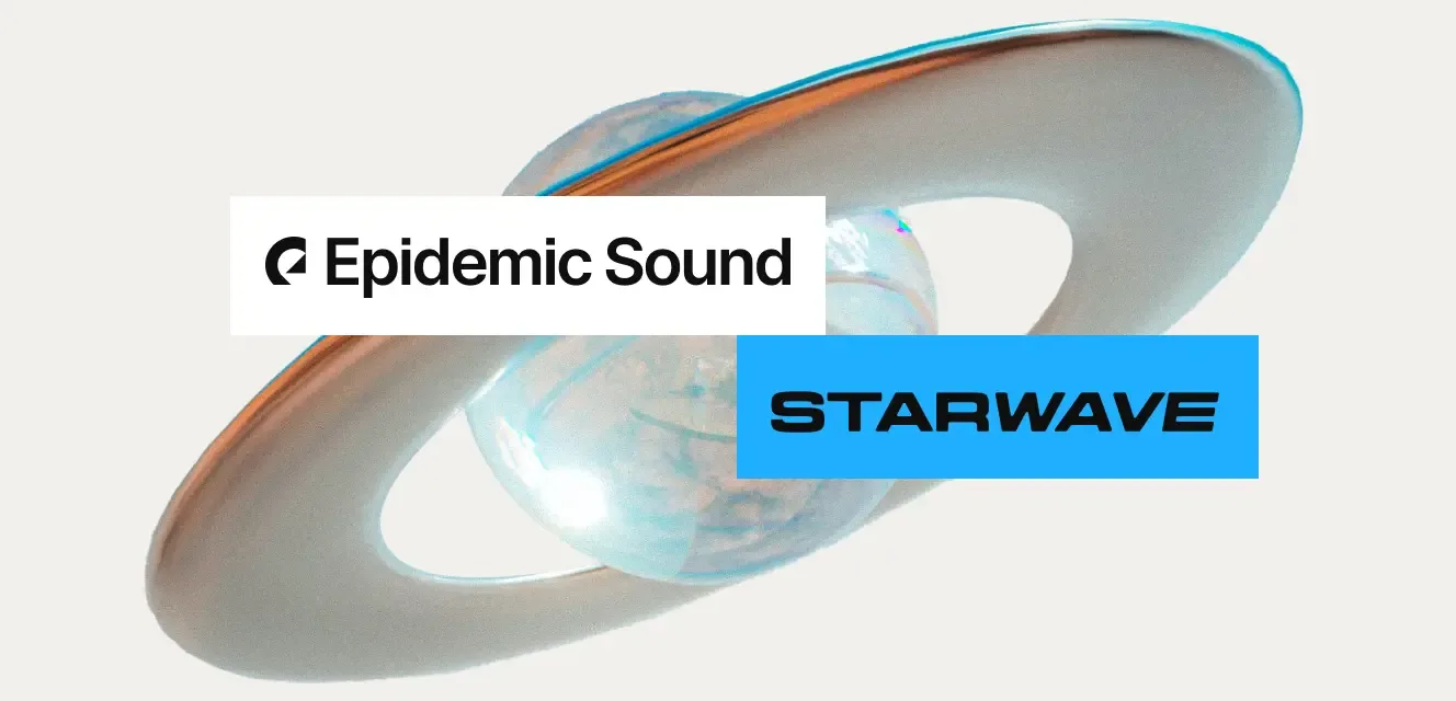 Starwave x Epidemic Sound case study hero 