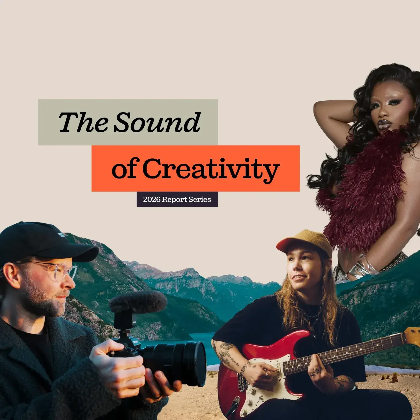 Serie de informes El sonido de la creatividad, por Epidemic Sound 1400x1400