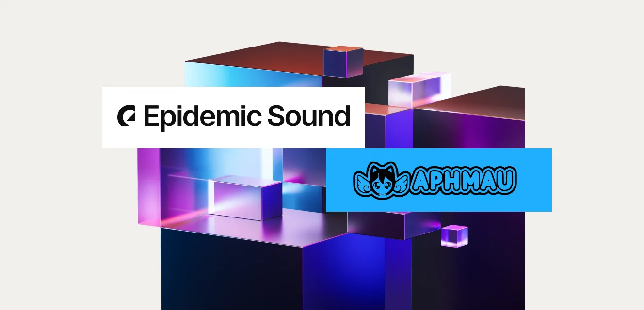 Aphmau x Epidemic Sound case study hero image