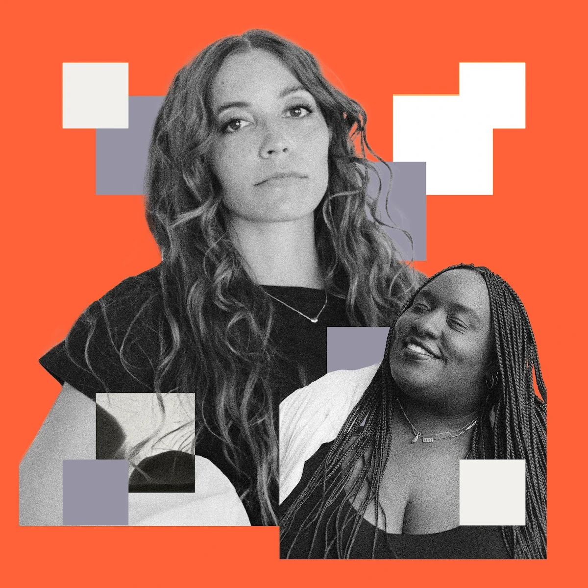 LP Giobbi und LaKesha Nugent