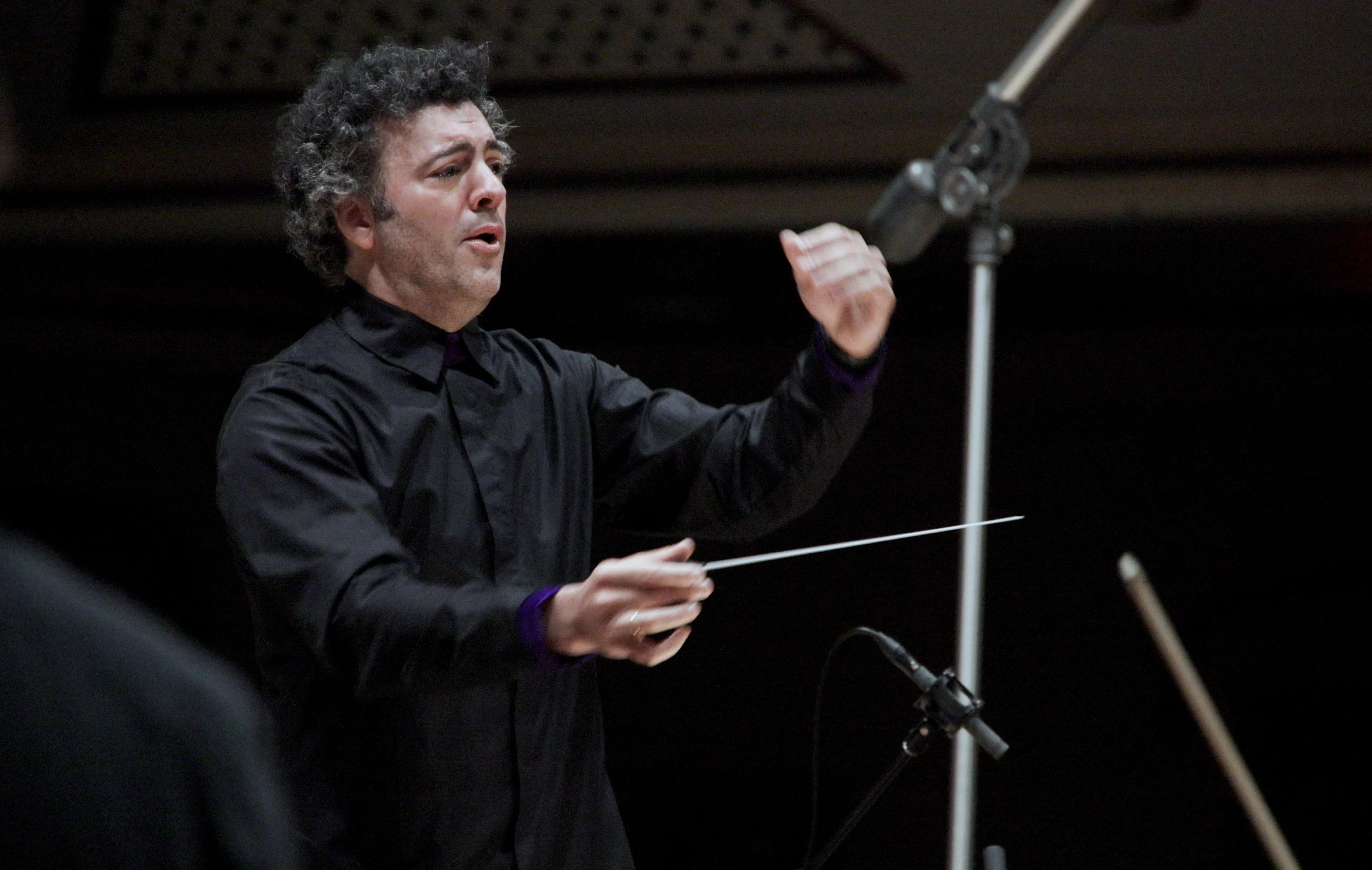 Una orquesta clásica en concierto