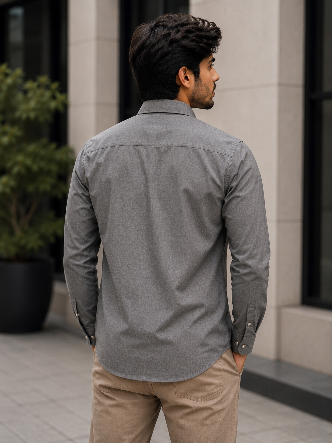 plain shirt view 3