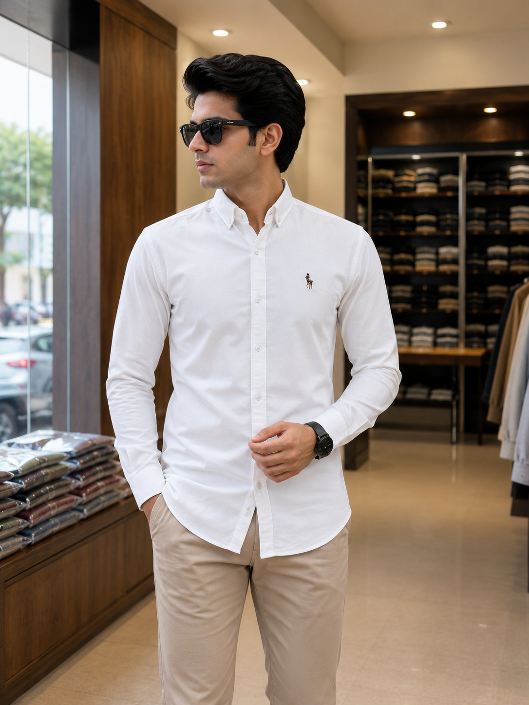 plain shirt