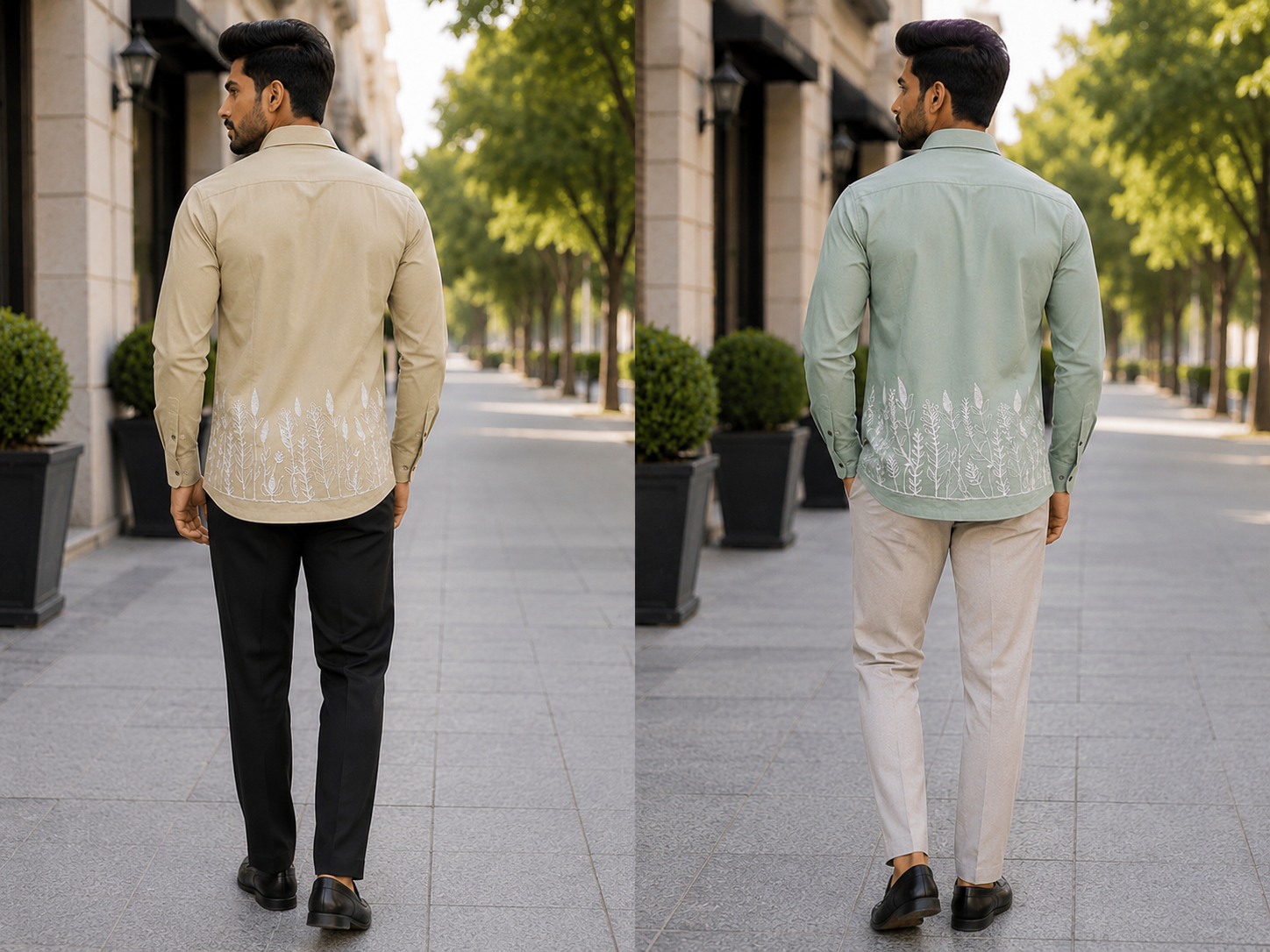 BUY 2 EMBROIDERY SHIRTS view 2