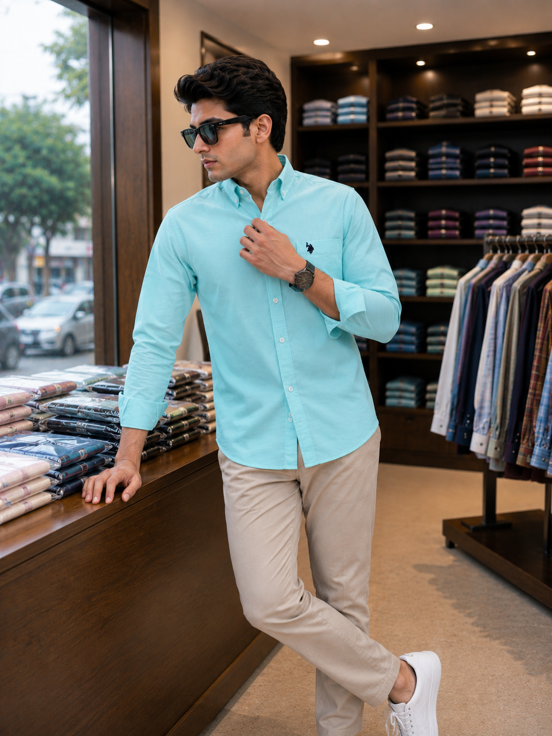 plain shirt view 2