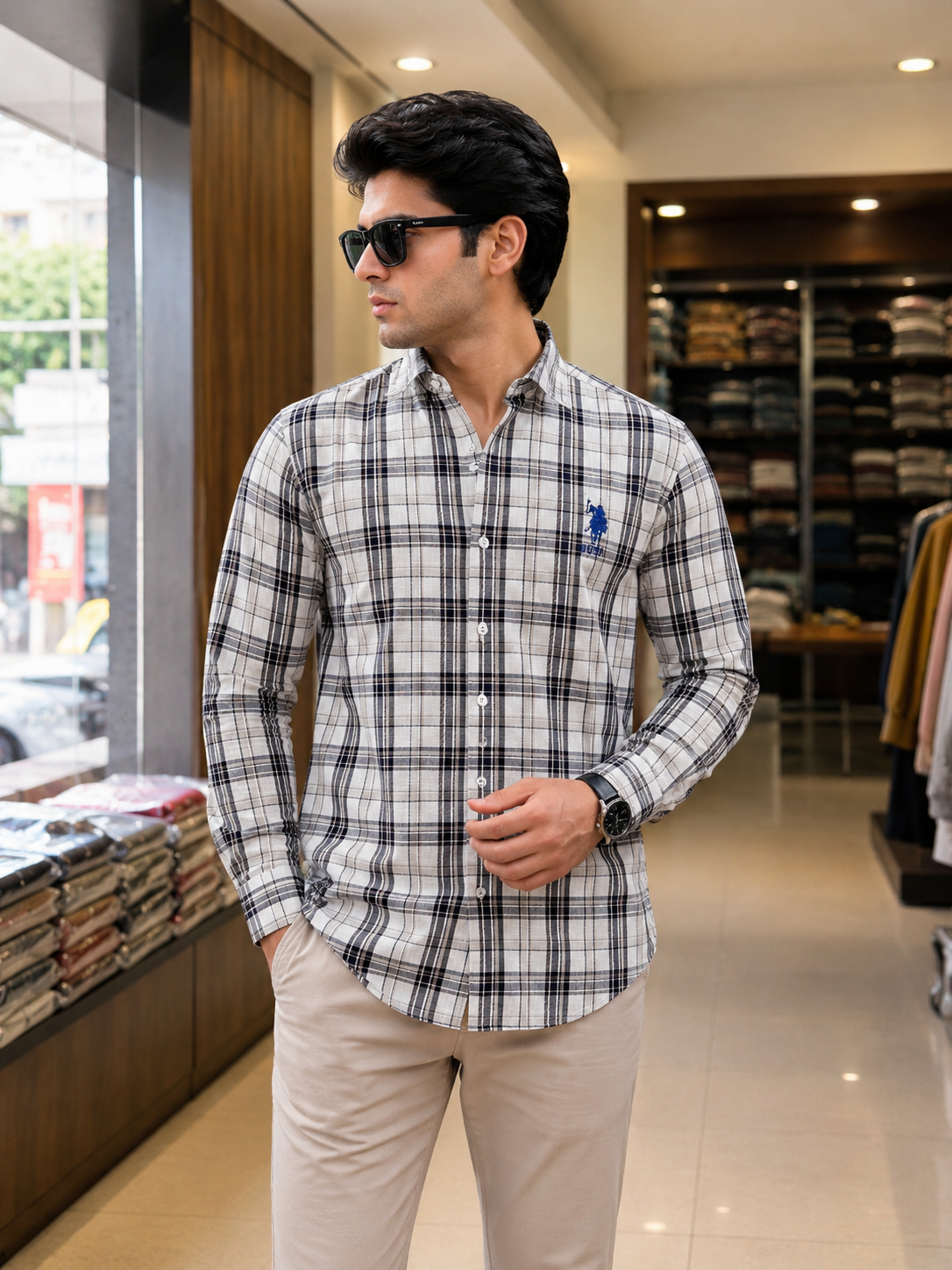 CHECKS SHIRT view 2