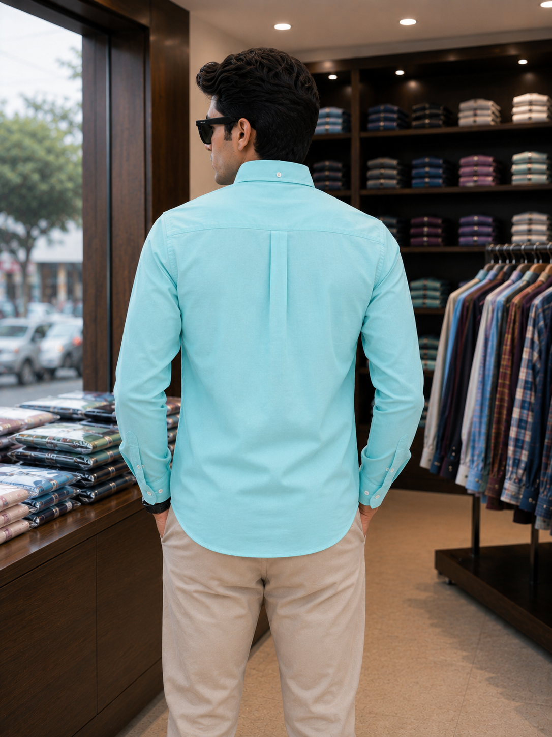 plain shirt view 3