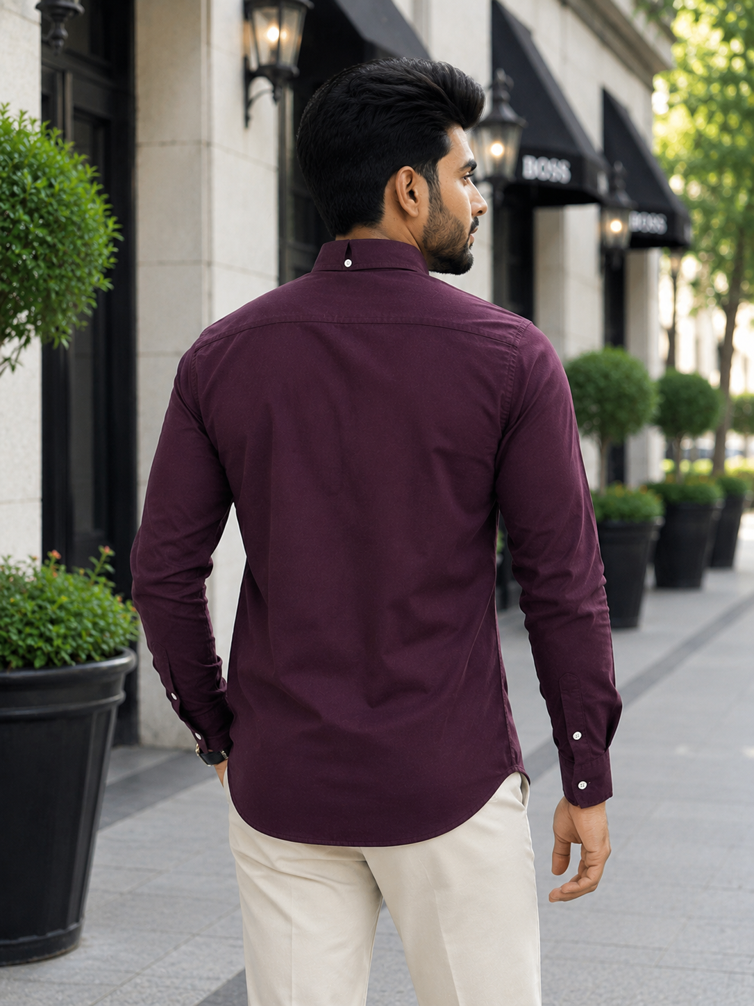 PLAIN SHIRT view 3