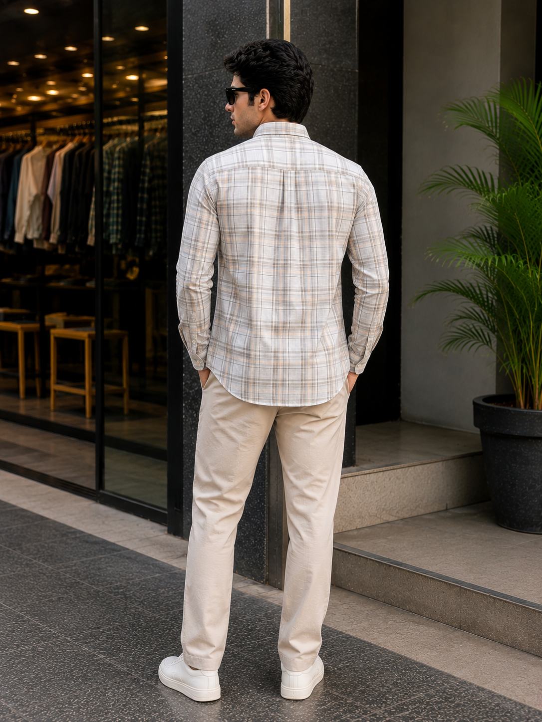 CHECKS SHIRT view 3