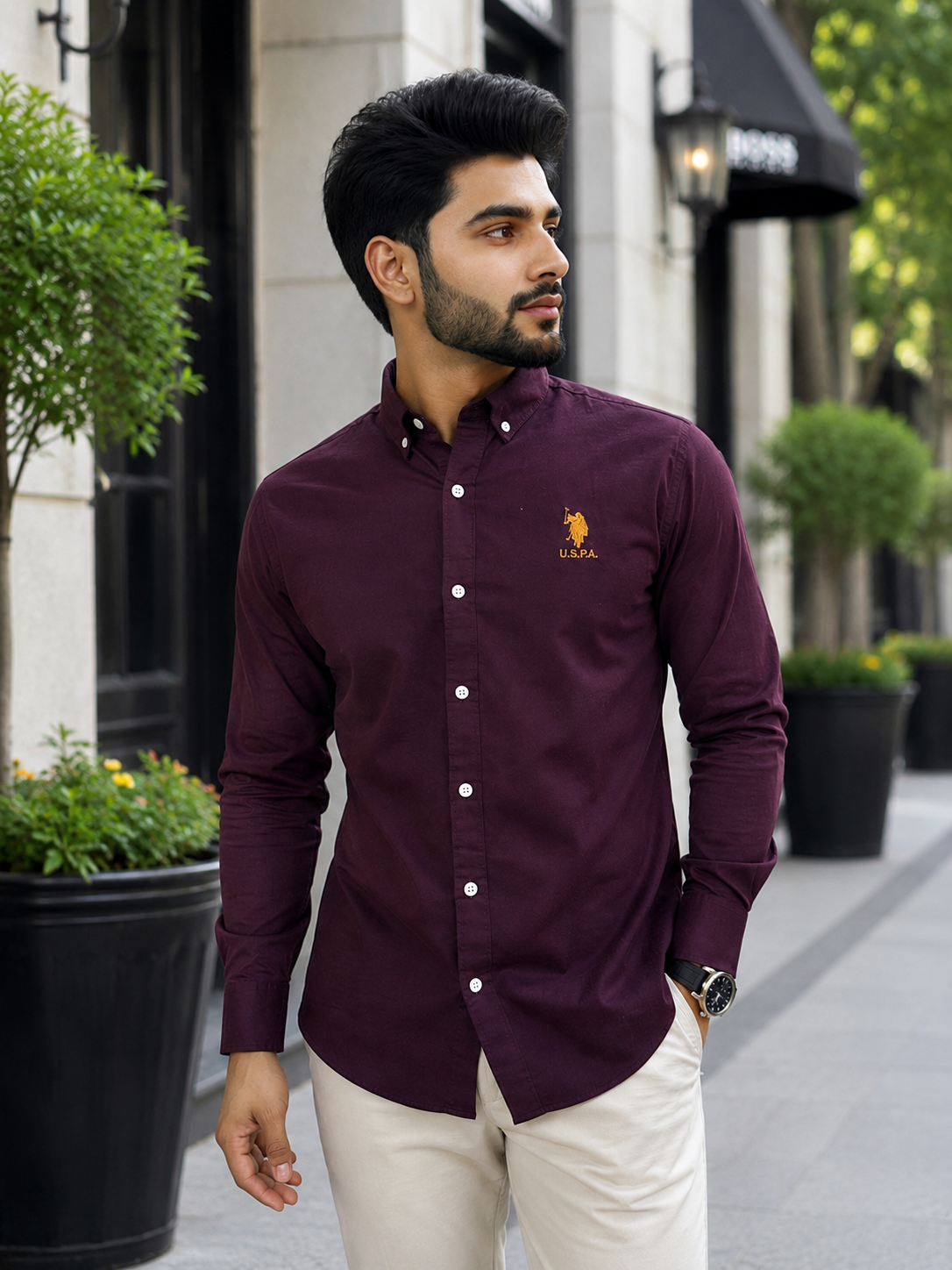 PLAIN SHIRT view 2