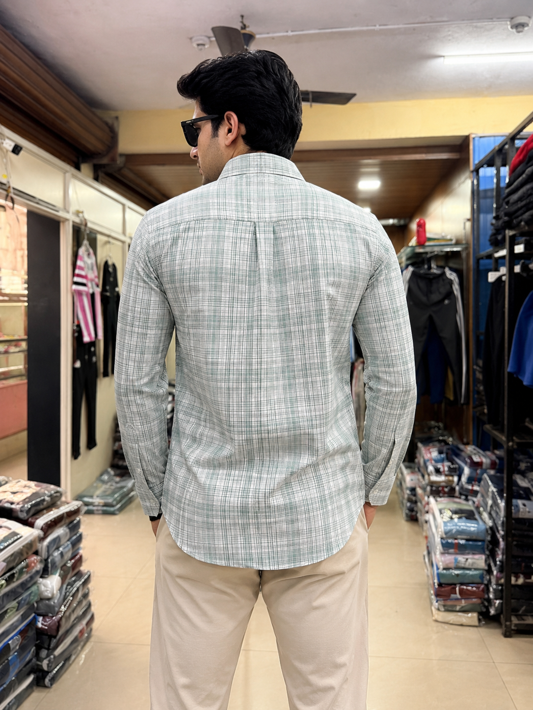CHECKS SHIRT view 3