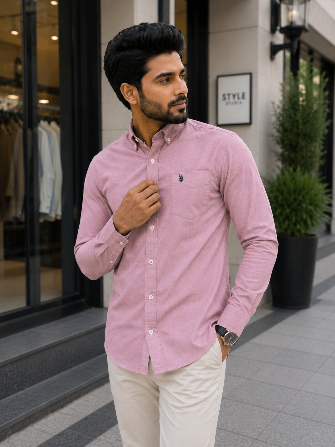 PLAIN SHIRT view 2