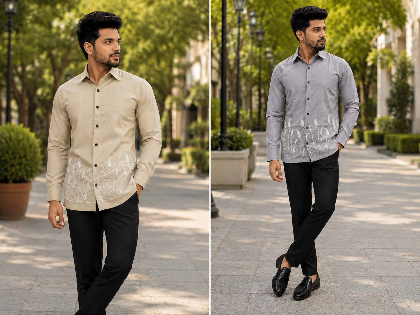 BUY 2 EMBROIDERY SHIRTS