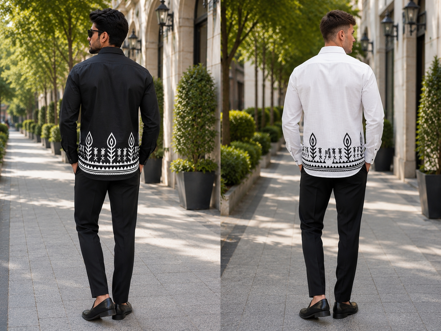 BUY 2 EMBROIDERY SHIRTS view 2