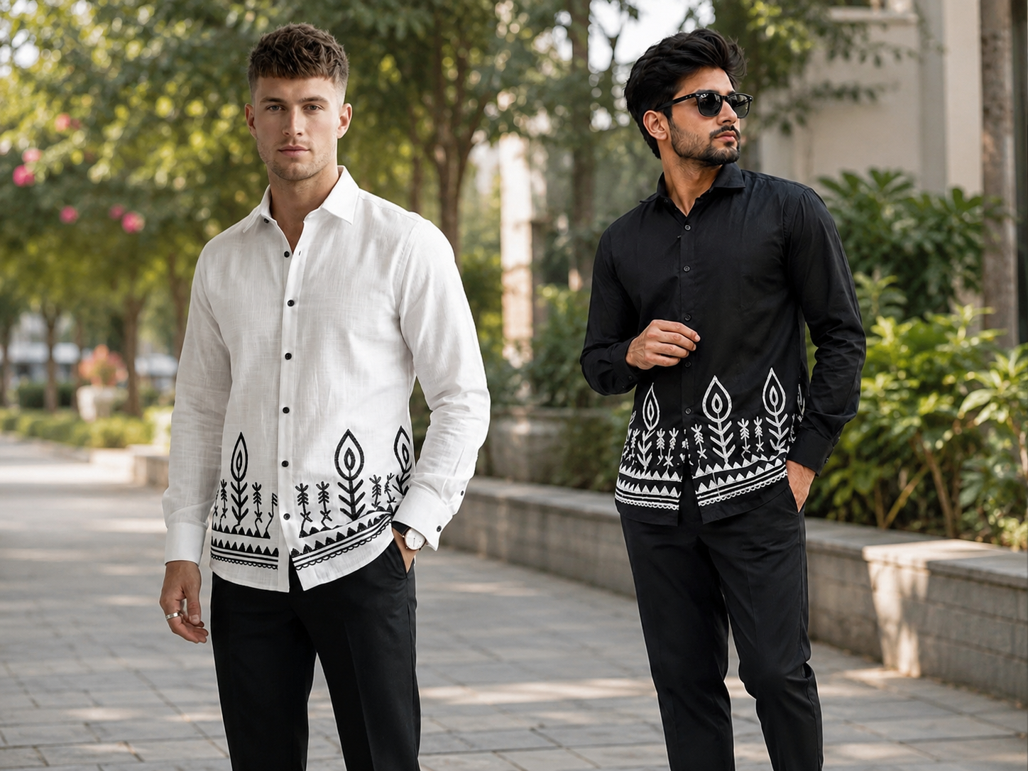 BUY 2 EMBROIDERY SHIRTS