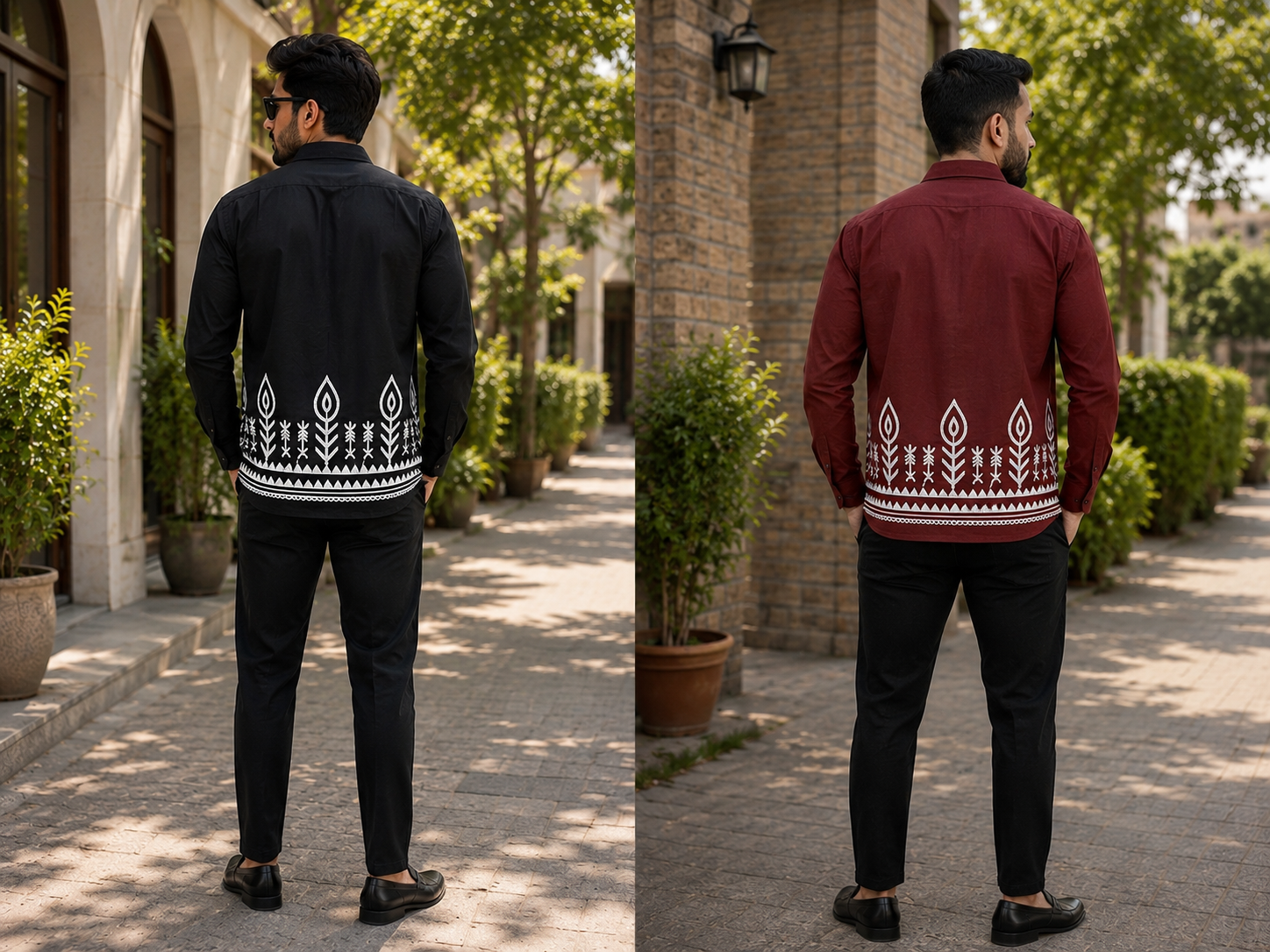 Buy 2 embroidered shirts view 2
