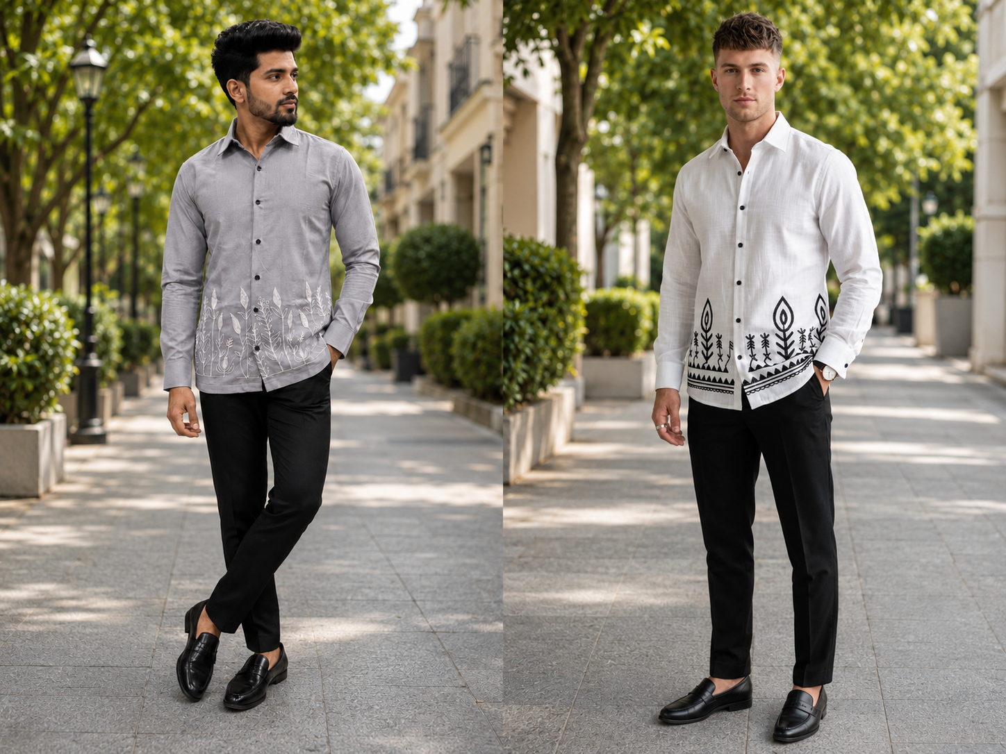 BUY 2 EMBROIDERY SHIRTS