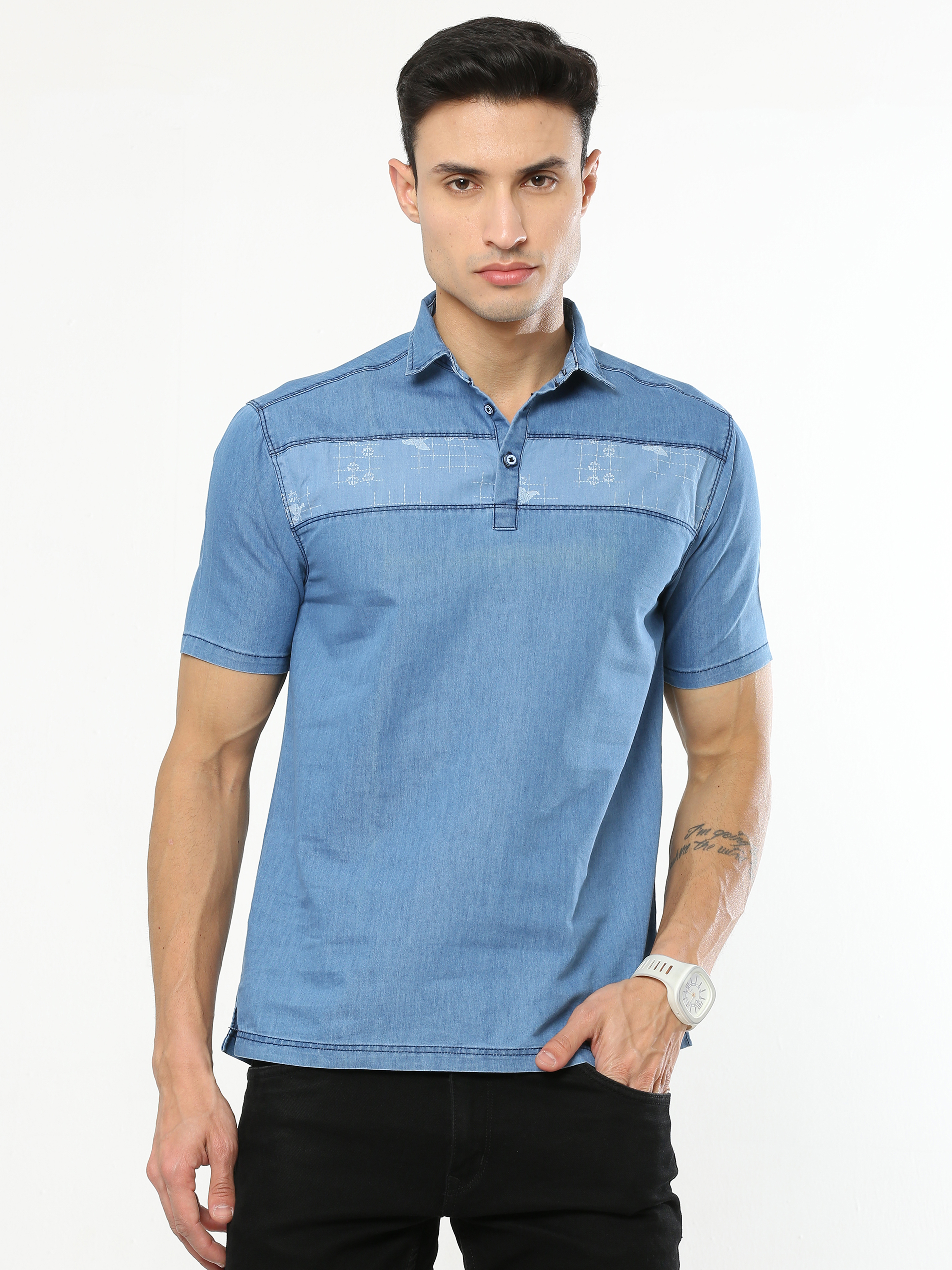 jeans T-shirt view 2