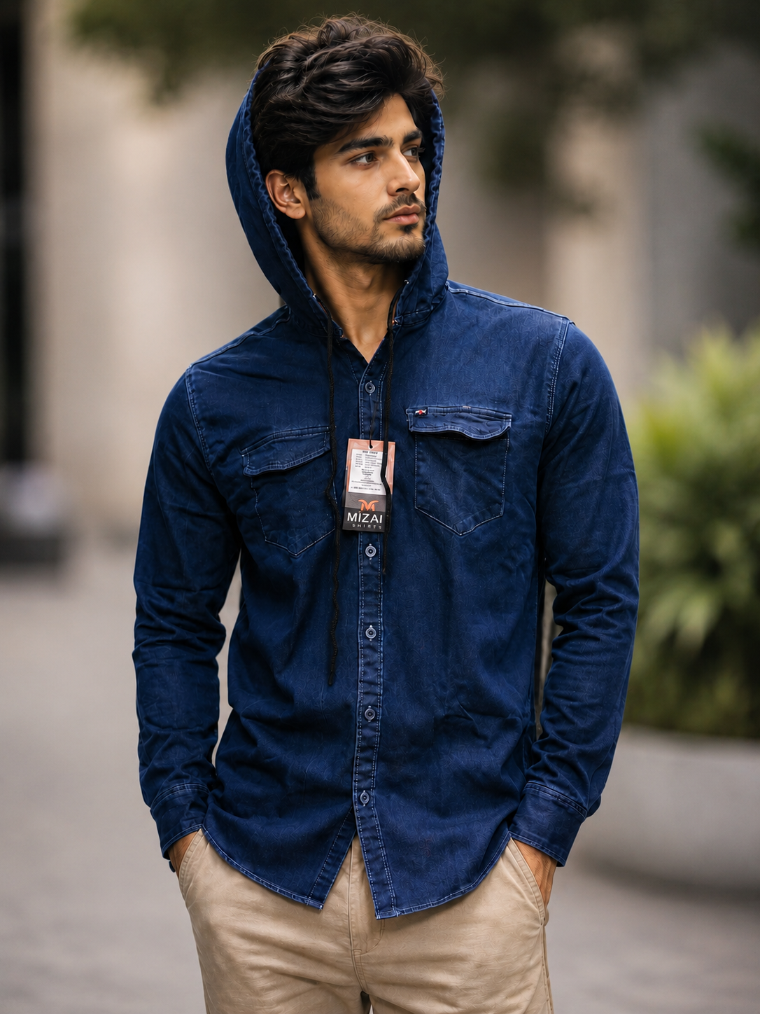 JEANS CAP SHIRT