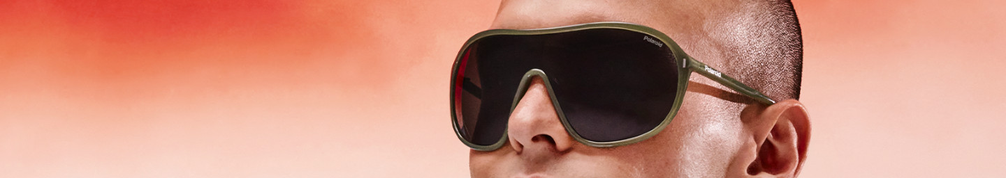 Banner sunglasses man desk