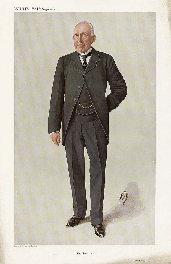 Portrait of Reginald Earle Welby, Lord Welby