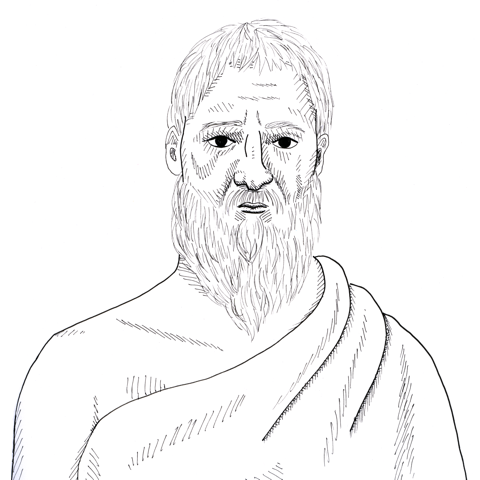 Portrait of Plato
