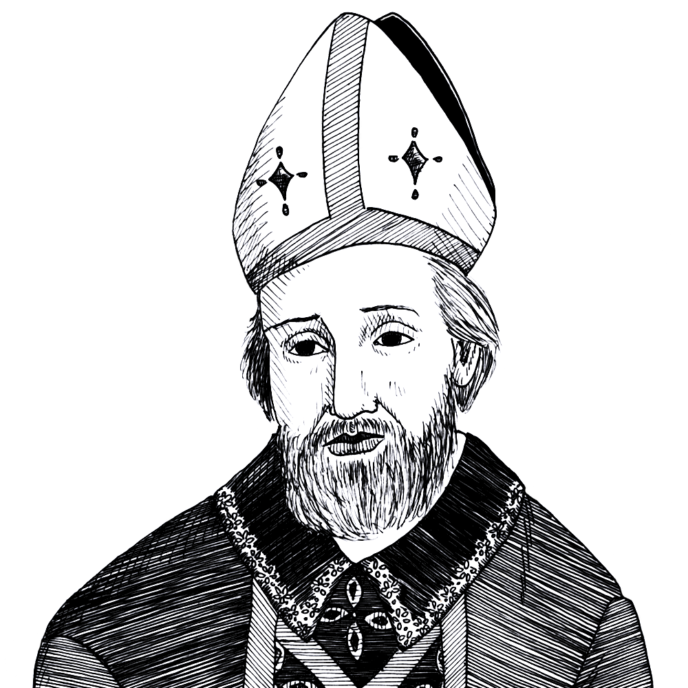 Portrait of Saint Anselm