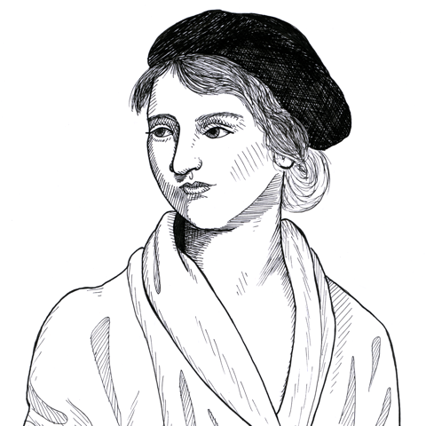 Portrait of Mary Wollstonecraft