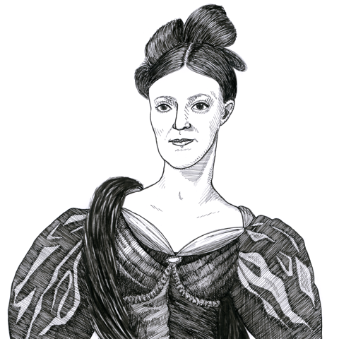 Portrait of Harriet Martineau
