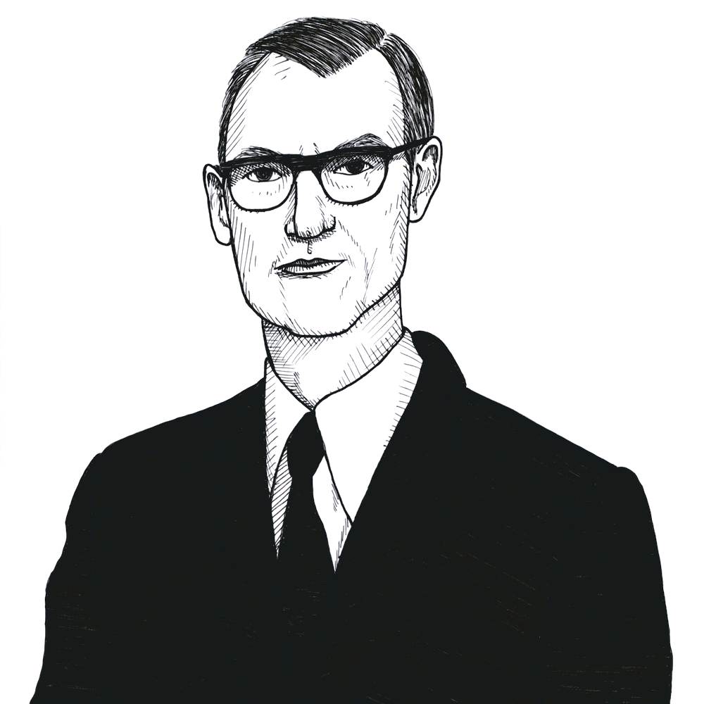 Portrait of Leland B. Yeager