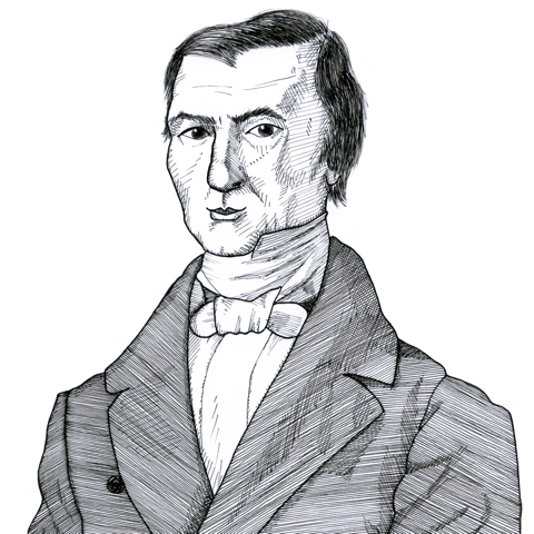 Portrait of Frédéric Bastiat