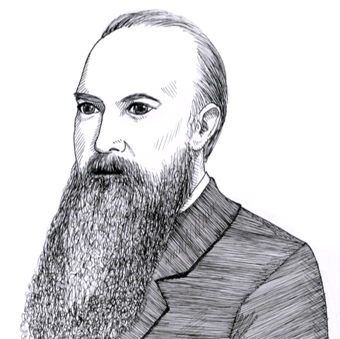 Portrait of John Emerich Edward Dalberg, Lord Acton