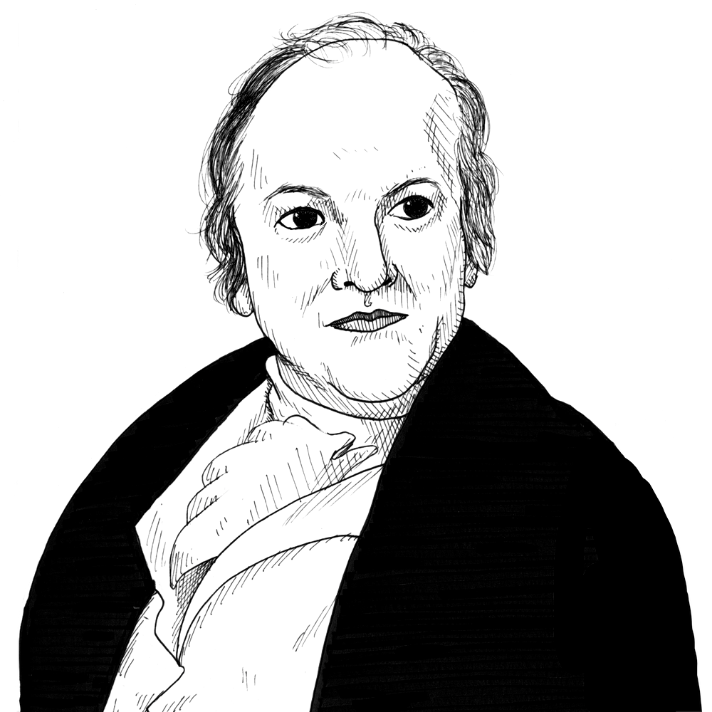 Portrait of William Blake