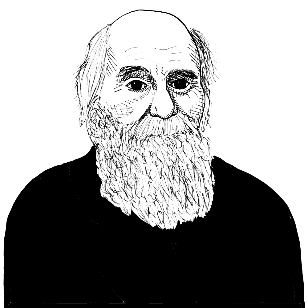 Portrait of Charles Darwin