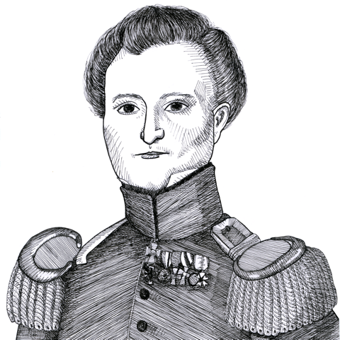 Portrait of Carl von Clausewitz